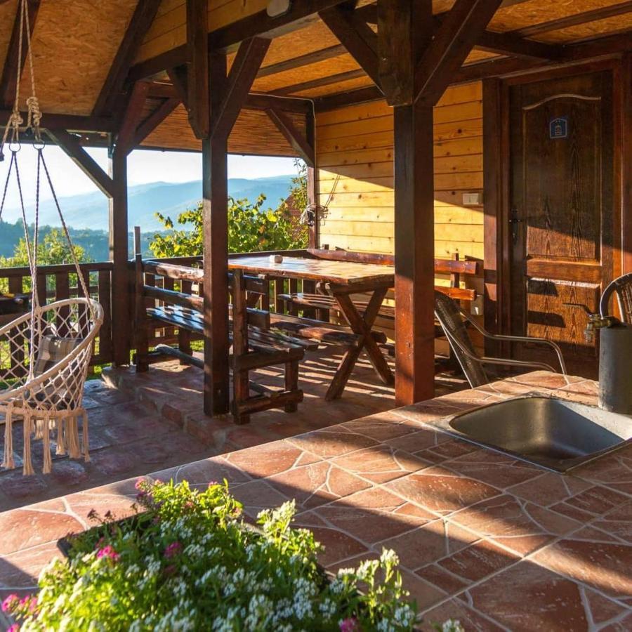Vila Brvnara Na Bregu Bajina Basta Exteriér fotografie