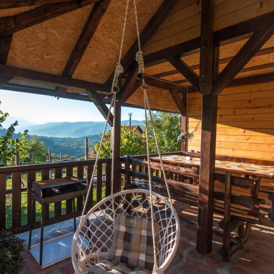Vila Brvnara Na Bregu Bajina Basta Exteriér fotografie